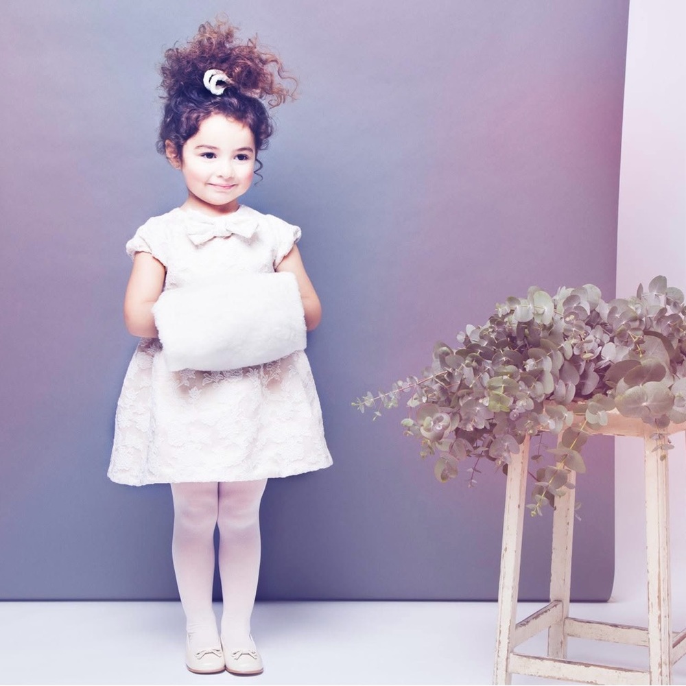 Fina Ejerique Lace Dress with Bow